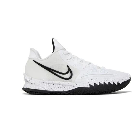 Nike Kyrie Low 4 TB White / Black Mens Sz 14.5 Basketball Shoes DM5041 100 NEW